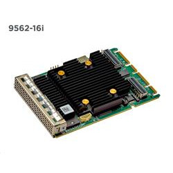 Broadcom MegaRAID 9562-16i, 8GB, 12Gb s, NVMe SAS SATA, 2x SFF-8654 x8, RAID 0-60, OCP 3.0 (PCIe 4.0 x8), SAS3916 ROC
