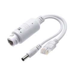 XtendLan XL-POES-12V1-A, PoE splitter 802.3af, 100Mb, stabilizovaných 12V 1A jack, přep. ochrana, mini