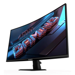 GIGABYTE LCD - 27" Gaming monitor GS27QCA, Prohnutý VA 1500R, 2560x1440 QHD, 180Hz, 5000:1, 250cd m2, 1ms, 2xHDMI, 1xDP