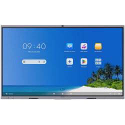 HIKVISION IFP 86" 4K, 8GB 128GB storage, 400 nit, 50 points, Android 14, USB, HDMI, Wifi ,BT, EDLA, kamera, mikrofon