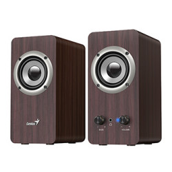 Genius reproduktory SP-HF400, 10W, hnědé