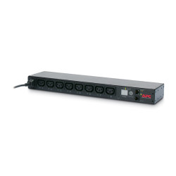 APC Rack PDU, Switched, 1U, 12A 208V, 10A 230V, (8)C13, IEC-320 C14 1.98m