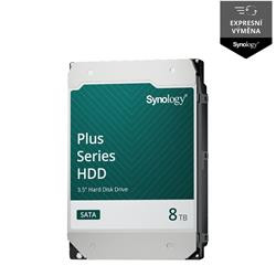 Synology HDD Plus SATA 3.5” 8TB HAT3320-8T, 7200ot. min., cache 512MB, 3roky záruka