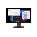 Lenovo LCD T27UD-40 27" 3840x2160 IPS 6ms 350 cd m2 1500:1 HDMI DP 3xUSB-A 3xUSB-C RJ45 Pivot Height Adj. Tilt Swivel VESA černá