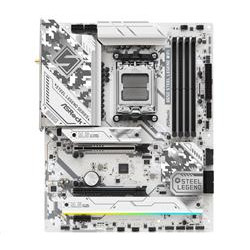 MB Asrock B650 STEEL LEGEND WIFI AM5 4xDDR5 M.2 W6E+BT5.2 HDMI DP ATX White
