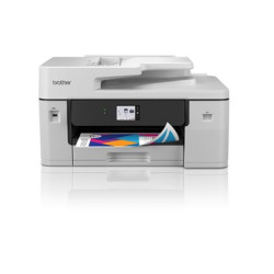 Brother MFC-J6760DW - Multifunkcní tiskárna - barva - tryskový - A3 (297 x 420 mm) (originální) - A3 Ledger (média) - až 25 stran min. (kopírování) - až 31 stran min. (tisk) - 250 listy - 33.6 Kbps - USB 2.0, LAN, Wi-Fi(n), hostitel USB 2.0