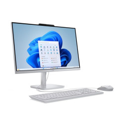 Lenovo A100 AIO Intel N100 8GB SSD 512GB 23,8" FHD IPS 250nitů 60Hz 65W WIN11 Home stříbrná
