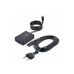 Startech - Sítový adaptér - USB-C - 100 watt - 5 A - PD 3.0 (USB-C) - cerná - Evropa