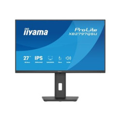 iiyama ProLite XB2797QSU-B1 - LED monitor - 27" - 2560 x 1440 QHD @ 75 Hz - IPS - 350 cd m? - 1000:1 - 1 ms - 2xHDMI, DisplayPort - reproduktory - cerná, matná