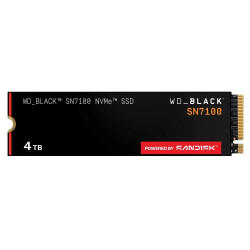 WD BLACK SSD NVMe 4TB PCIe SN7100 Powered by SanDisk, Gen4, (R:7250, W:6900MB s)