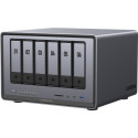 UGREEN NASync DXP6800 Pro (10C i5-1235U 4,4GHz 8GBRAM 6xSATA 2xM.2 2x10GbE 1xPCIe 2xTB 2xUSB2.0 2xUSB3.2 HDMI SD)
