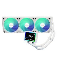 AIOCOOL Asrock Challenger White 360 Digital, ARGB, White, 360mm