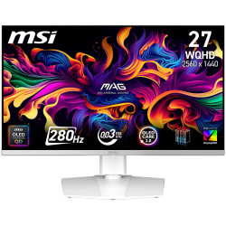 MSI Gaming MAG 272QPW QD-OLED X28 26,5" 2560x1440 OLED 0,03ms 280Hz 1000cd m2 1500000:1 HDMI DP VESA PIVOT