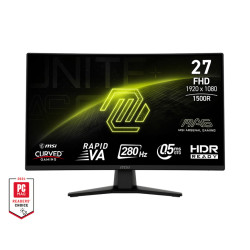 MSI MAG 274CXF 27" VA FHD 280Hz 0,5ms Černá 3R