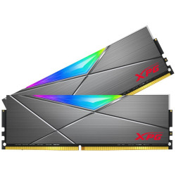 ADATA XPG DIMM DDR4 16GB (Kit of 2) 3200MHz CL16, Spectrix D50 RGB, Šedá