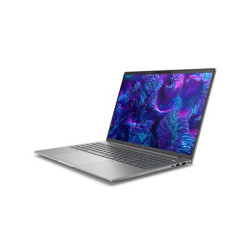 HP ZBook 8 G1i Mobile Workstation - AI PC - Intel Core Ultra 7 - 255H až 5.1 GHz - Win 11 Pro - Arc Graphics 140T - 16 GB RAM - 1 TB SSD NVMe - 16" IPS 1920 x 1200 - Ethernet - Wi-Fi 7, Bluetooth - meteor silver - kbd: česká slovenská