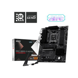 MSI MB Sc AM5 PRO B850-S WIFI6E, AMD B850, 4xDDR5, WiFi, 1xHDMI, 1xDP, ATX