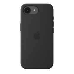 iPhone 17e Silicone Case with MS – Black SK