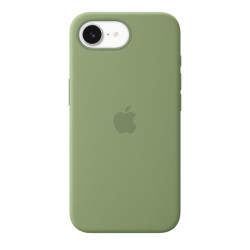 iPhone 17e Silicone Case with MS – Light Moss SK