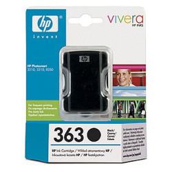 Inkoustová cartridge HP C8721EE, black, No. 363 - expirace (2021)