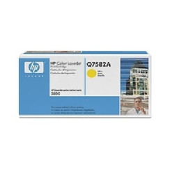 Tonerová cartridge HP, yellow, Q7582A - poškozený obal B (viz. popis)