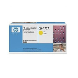 Tonerová cartridge HP Color, yellow, Q6472A - poškozený obal C (viz. popis)