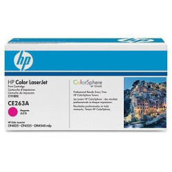 Tonerová cartridge HP Color LaserJet CP4025 CP4525, magenta, CE263A, 11000s,pošk. obal D (