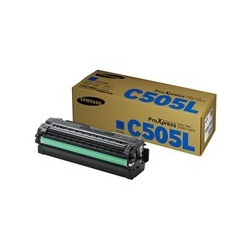 Samsung toner CLT-C505L, cyan - poškozený obal E (viz. popis)(HP)