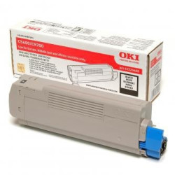 Toner OKI C5600, 5700, black, 43324408 - poškození obalu kategorie D (viz popis)