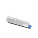 Toner OKI C8600, black, 43487712 - poškození obalu E (viz. popis)