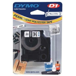 Páska do tiskárny štítků DYMO, 16960, S0718070, 19mm, 5,5m, bílý podklad, D1, speciální -