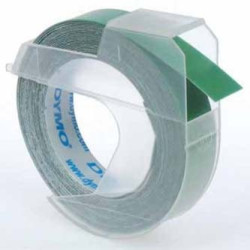 Páska do tiskárny štítků DYMO, S0898140, 9mm, 3m, černý tisk modrý podklad, 3D, O