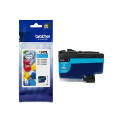 Brother LC426XLC - Vysoká výtěžnost - azurová - originální - inkoustová cartridge - pro Br