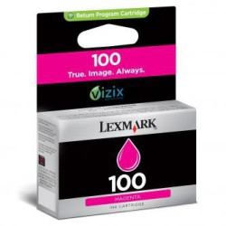 Lexmark14N0901E, #100, magenta, return, 200str., Lexmark S305, 405, 505, 6,pošk. obal B (v
