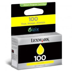 Lexmark14N0902E, #100, yellow, return, 200str., Lexmark S305, 405, 505, 60,pošk. obal B (v