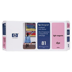 HP DesignJet, C4955A, light magenta, No. 81 - prošlá exp (2015); obal B (viz. popis)