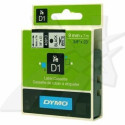 Dymo originální páska do tiskárny štítků, Dymo, 40913, S0720680, černý tisk bílý podklad,