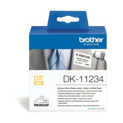 Brother - DK-11234 (papírové visačky - oděv - 260ks) 62x100mm