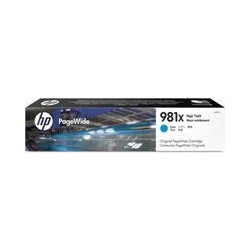 HP originální ink L0R09A, No.981X, cyan - expirace (2023)
