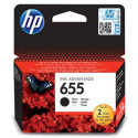HP ink CZ109AE, No.655, black - prošlá exp (2025); obal B (viz. popis)