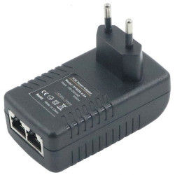 XtendLan PoE injektor pasivní 24V 1A, 1000Base-T, do zásuvky