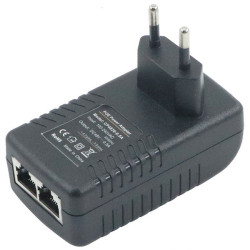 XtendLan PoE injektor pasivní 48V 0,5A, 1000Base-T, do zásuvky
