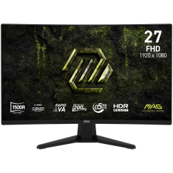 MSI Gaming MAG 274CF E20 27" 1920x1080 VA 0,5ms 200Hz 300cd m2 3500:1 HDMI DP VESA černý