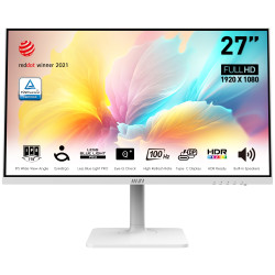 MSI Modern MD2712PW 27" 1920x1080 IPS 4ms 100Hz 300cd m2 1000:1 HDMI VESA bílý