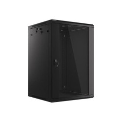LANBERG RACK CABINET 19” WALL-MOUNT 18U 600X600 (FLAT PACK) BLACK V2