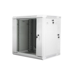 LANBERG RACK CABINET 19” DOUBLE-SECTION WALL-MOUNT 12U 600X600 (FLAT PACK) GREY 