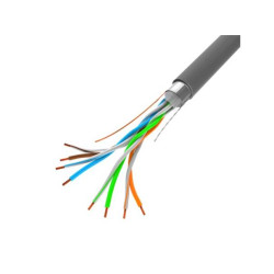 LANBERG LAN KABEL FTP 305M PEVNÝ CCA ŠEDÝ 