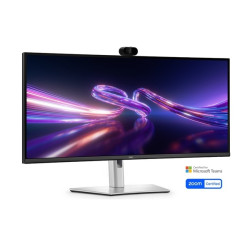 Dell Professional P3426WEV LCD 34" 5ms 1000:1 HDMI DP USB-C DOCK DP RJ45 WQHD(3440x1440) IPS panel WebCam zakriveny cerny