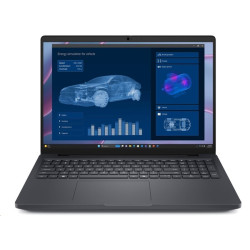 DELL Pro Max 16 MC16250 U7-265H 32GB 1TB SSD 16" IPS FHD+ IR Cam & Mic RTX PRO 1000 8GB W11P 3Y ProSpt šedá bez adaptéru