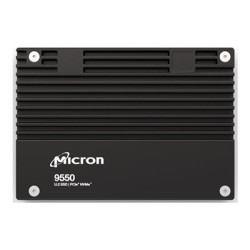Micron 9550 MAX - SSD - Mixed Use - šifrovaný - 6.4 TB - interní - 2.5" - PCI Express 5.0 x4 (NVMe) - AES 256 bitu - TCG Opal Encryption 2.0, Self-Encrypting Drive (SED) - kompatibilní s TAA (balení 10)